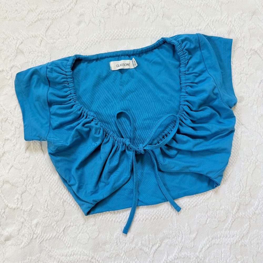 Glassons Front Tie Crop Top